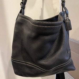 Authentic coach black bag